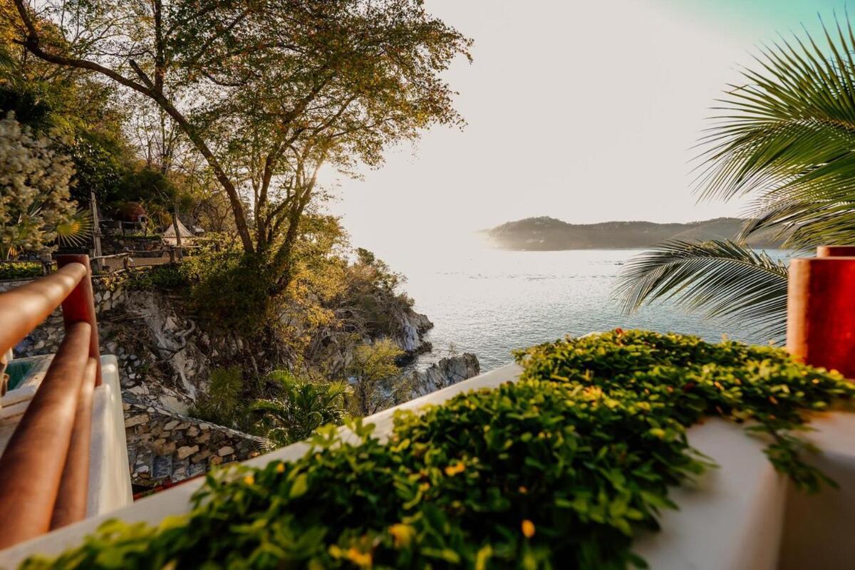 Dream Villa With Private Beach And Catering Сиуатанехо Экстерьер фото
