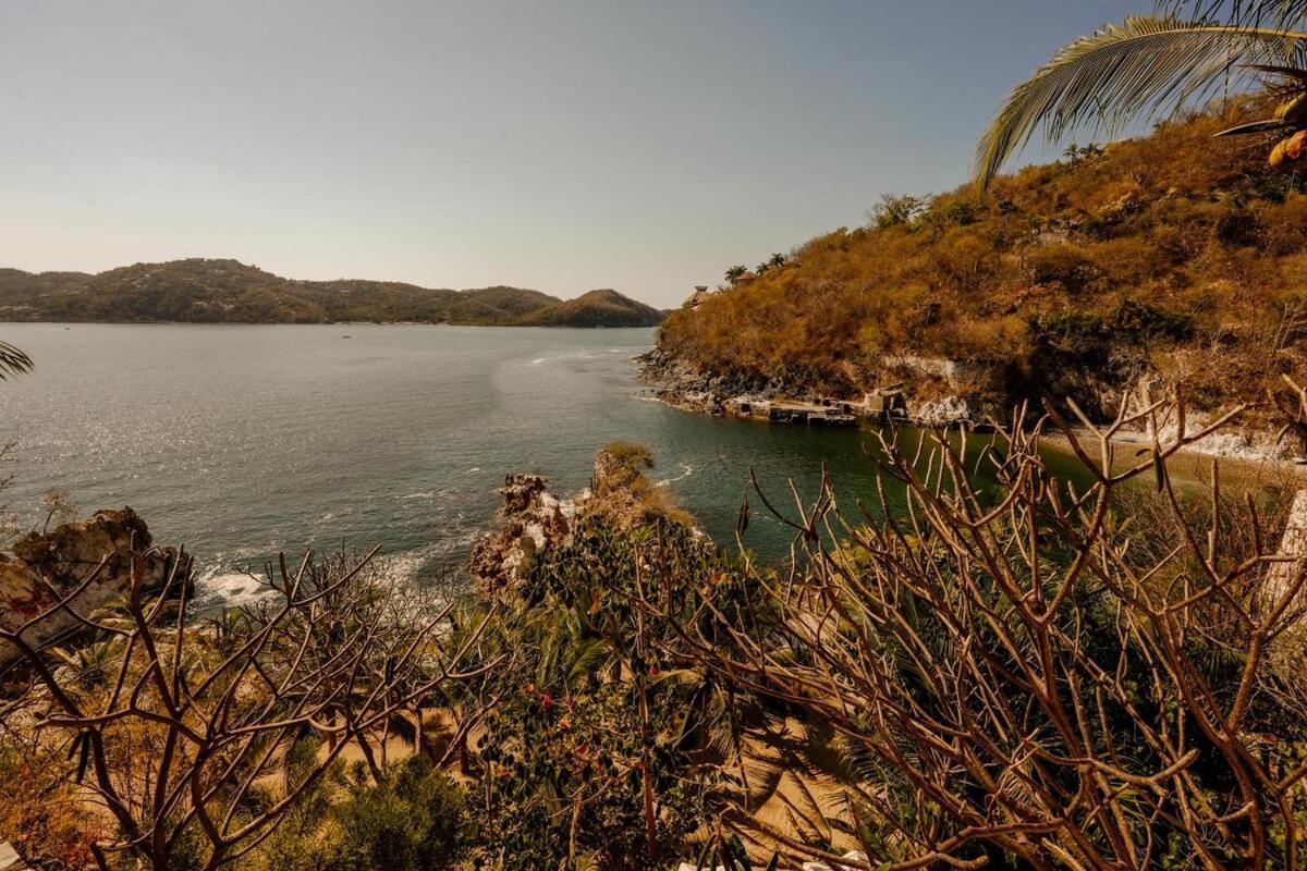Dream Villa With Private Beach And Catering Сиуатанехо Экстерьер фото