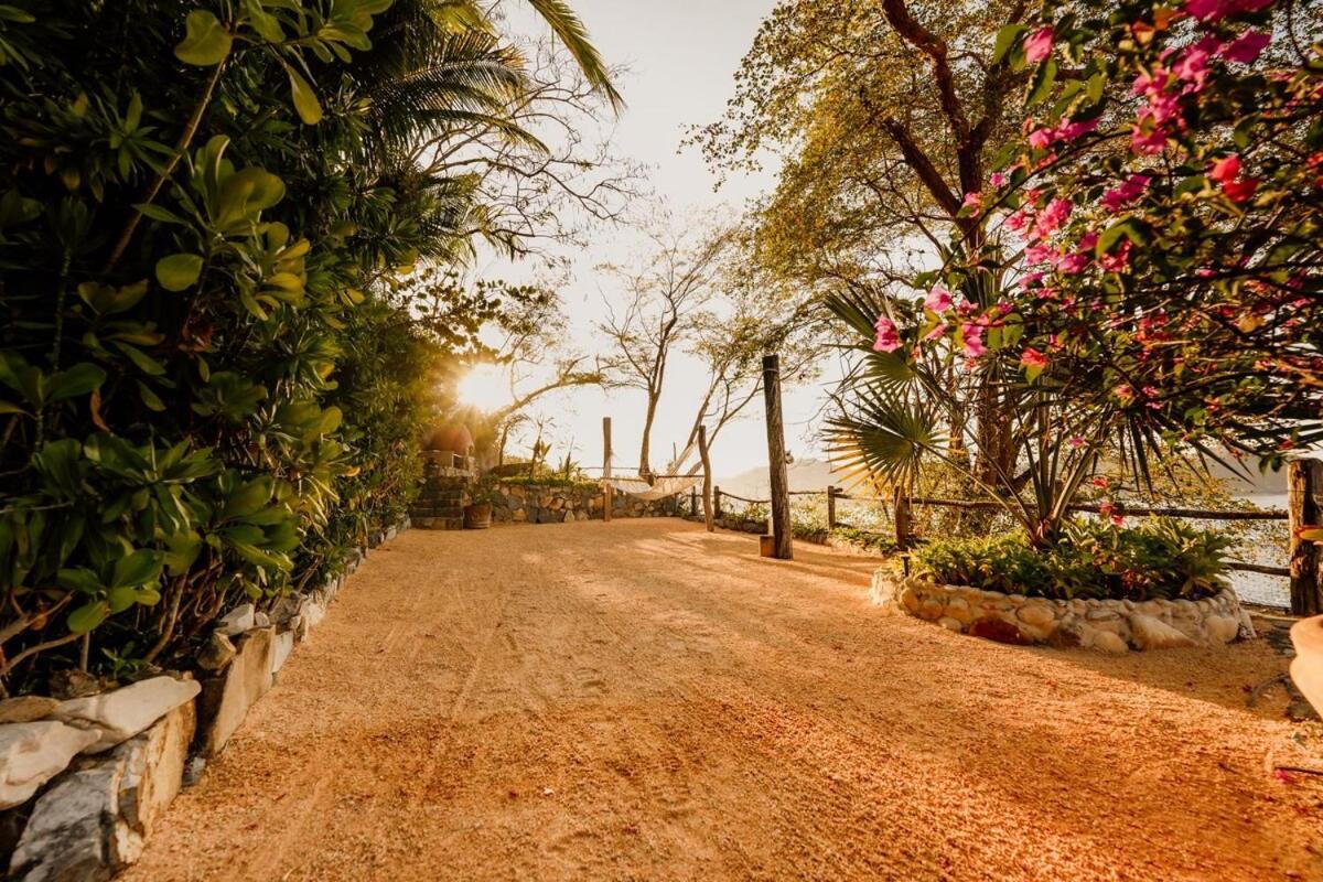 Dream Villa With Private Beach And Catering Сиуатанехо Экстерьер фото